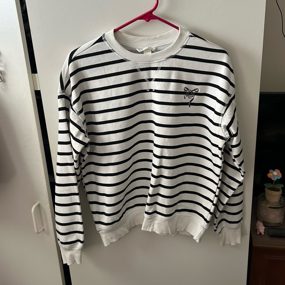 H&M Striped Sweatshirt